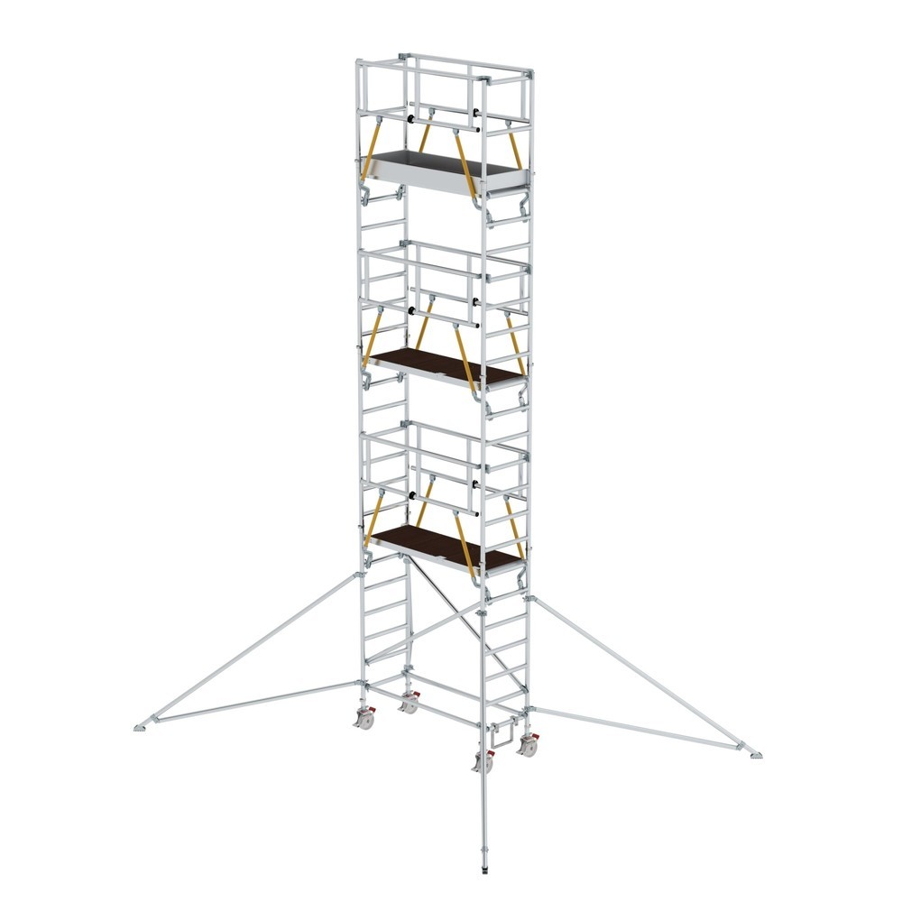 Illustration du produit: Munk Échafaudage roulant SG 0,75 x 1,80 m avec stabilisateur Hauteur de plate-forme 6,43 m