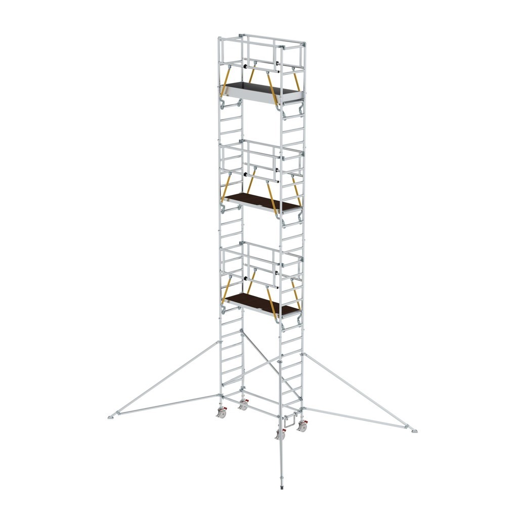 Illustration du produit: Munk Échafaudage roulant SG 0,75 x 1,80 m avec stabilisateur Hauteur de plate-forme 7,55 m
