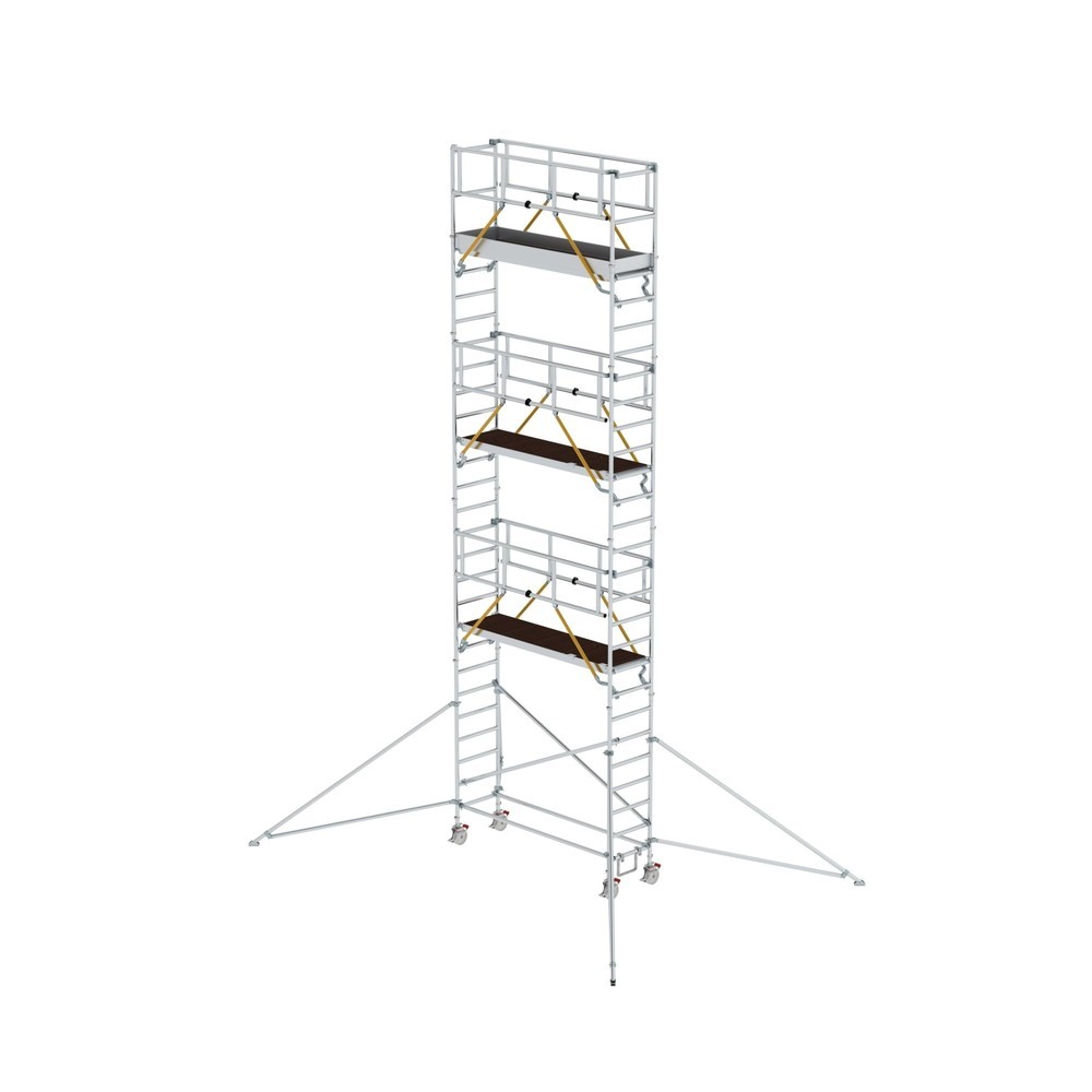 Illustration du produit: Munk Échafaudage roulant SG 0,75 x 2,45 m avec stabilisateur Hauteur de plate-forme 7,55 m