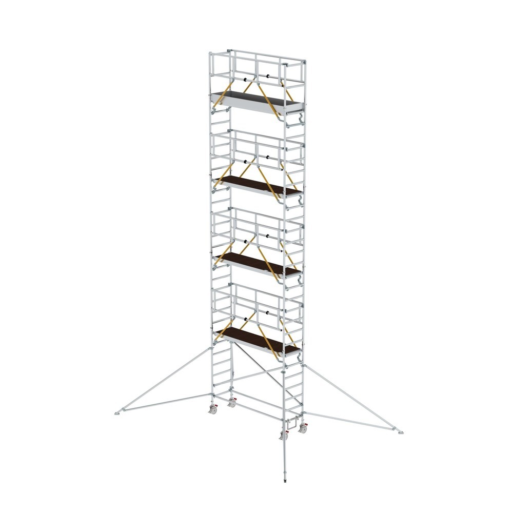 Illustration du produit: Munk Échafaudage roulant SG 0,75 x 2,45 m avec stabilisateur Hauteur de plate-forme 8,39 m