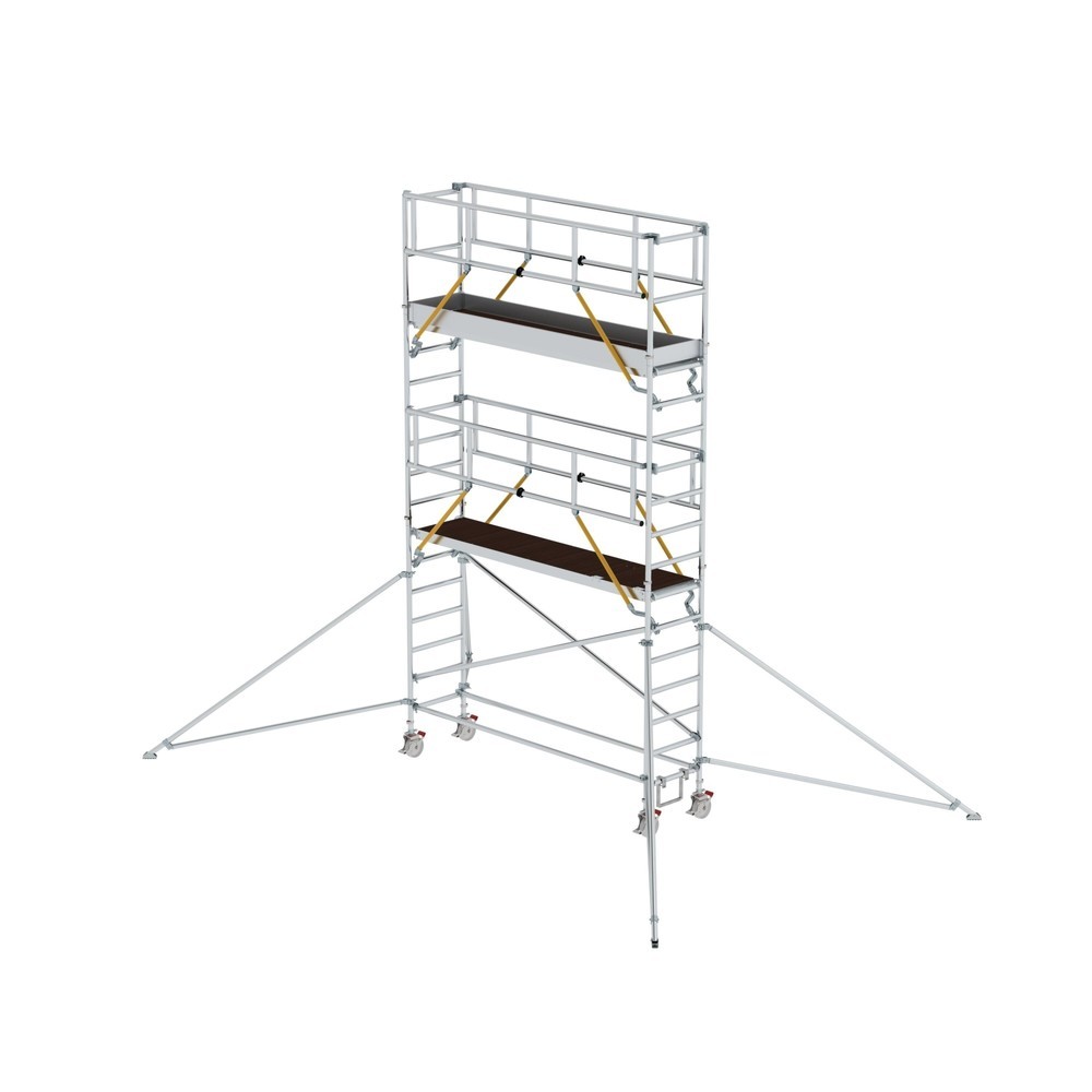 Illustration du produit: Munk Échafaudage roulant SG 0,75 x 3,0 m avec stabilisateur Hauteur de plate-forme 4,47 m