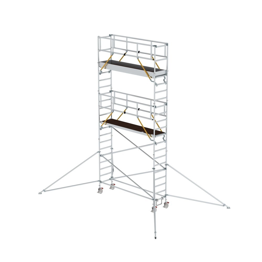 Illustration du produit: Munk Échafaudage roulant SG 0,75 x 3,0 m avec stabilisateur Hauteur de plate-forme 5,59 m