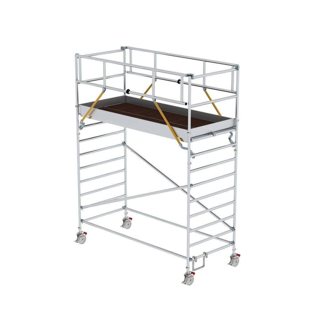 Illustration du produit: Munk Échafaudage roulant SG 1,35 x 3,0 m avec double plate-forme Hauteur de plate-forme 3,07 m