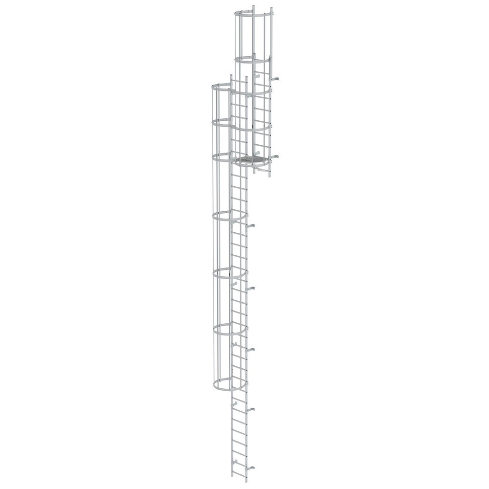 Produktabbildung Nr. 1: Munk Échelle à crinoline à plusieurs sections (construction), aluminium anodisé 11,84 m