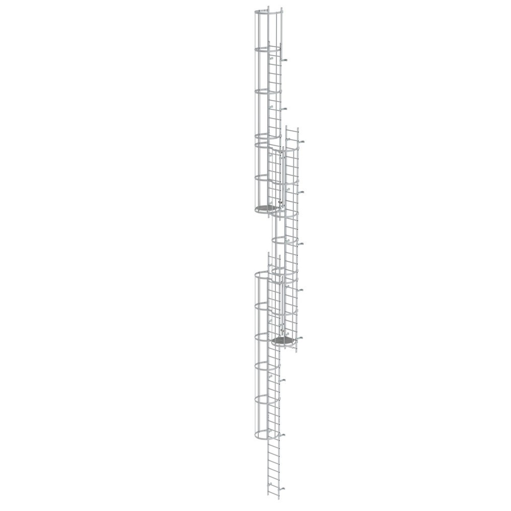 Illustration du produit: Munk Échelle à crinoline à plusieurs sections (machines), aluminium nu 16,32 m