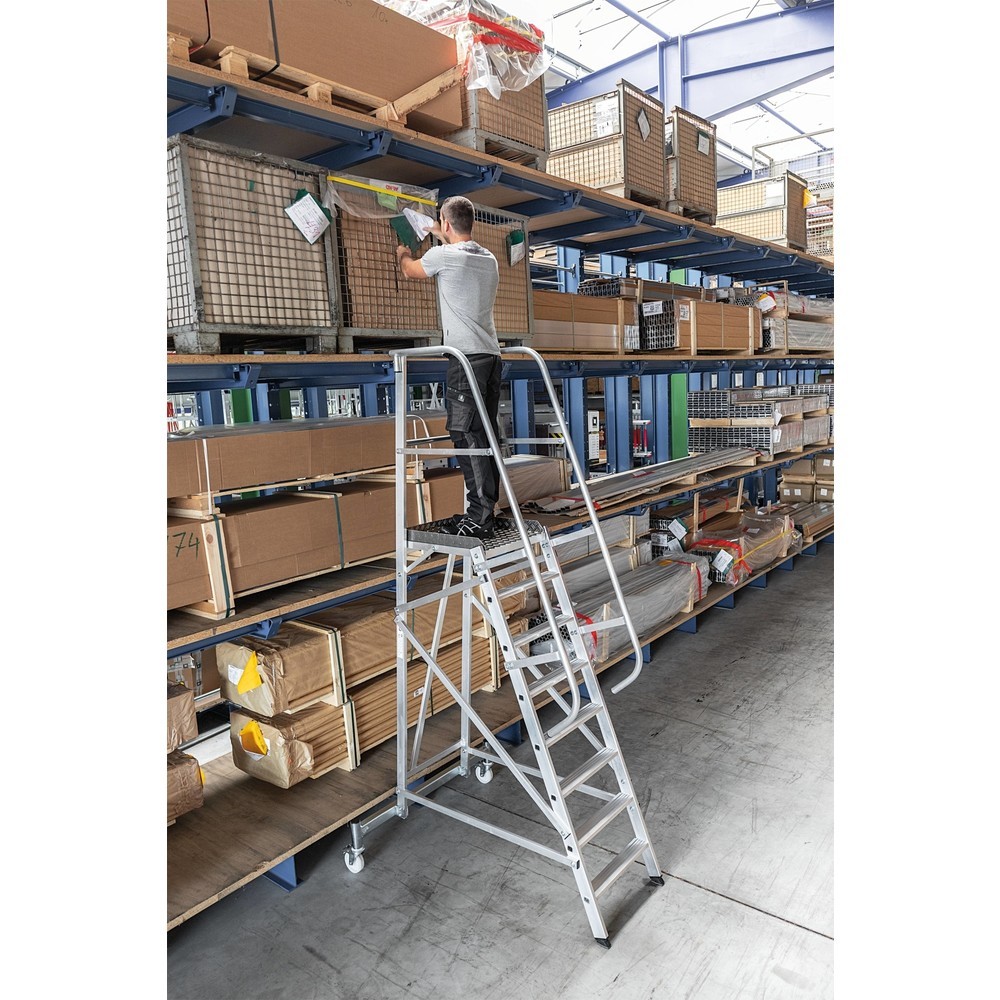 Produktabbildung Nr. 2: Munk Échelle à plate-forme mobile, 8 marches