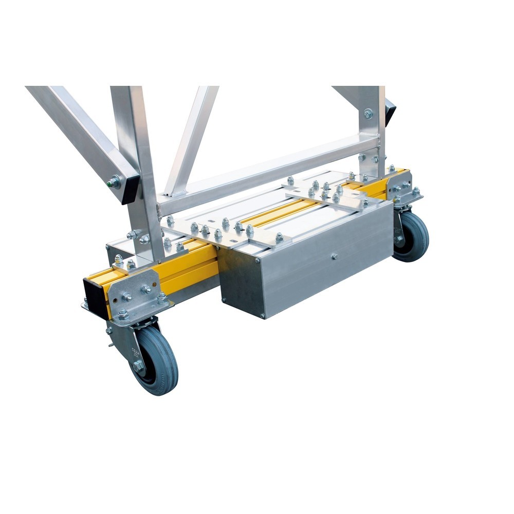 Produktabbildung Nr. 2: Munk Échelle à plate-forme pliable avec châssis étroit, 5 marches