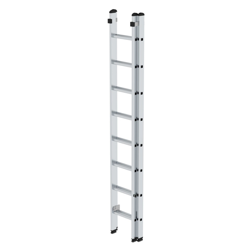 Produktabbildung Nr. 2: Munk Échelle coulissante à barreaux 2 parties sans traverse, 2x8 barreaux