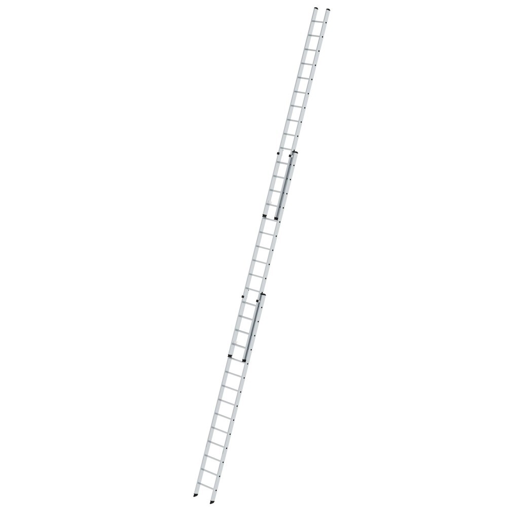 Produktabbildung Nr. 1: Munk Échelle coulissante à barreaux 3 parties sans traverse, 3x14 barreaux