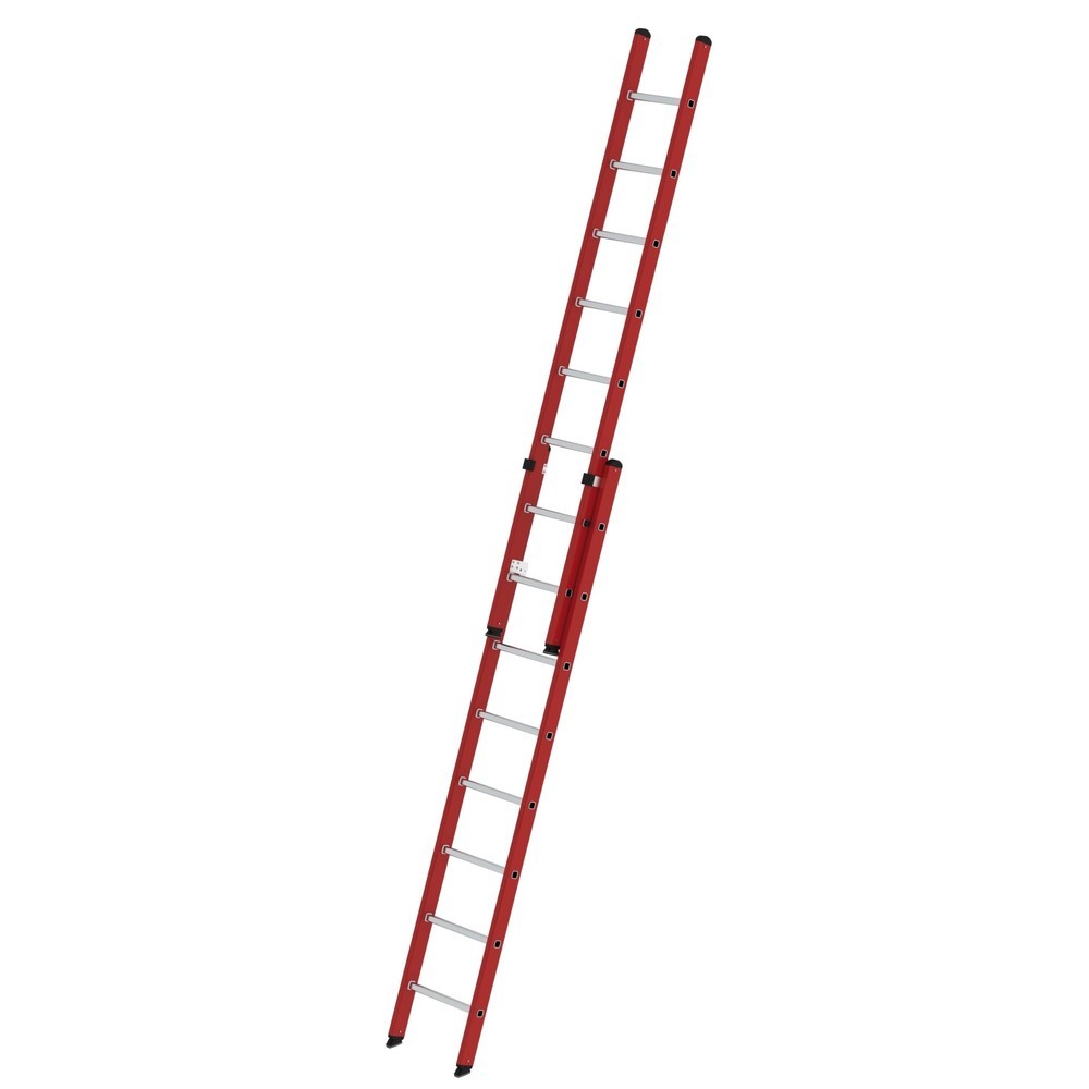 Illustration du produit: Munk Échelle coulissante à barreaux PRV / aluminium 2 parties sans traverse, 2x8 barreaux