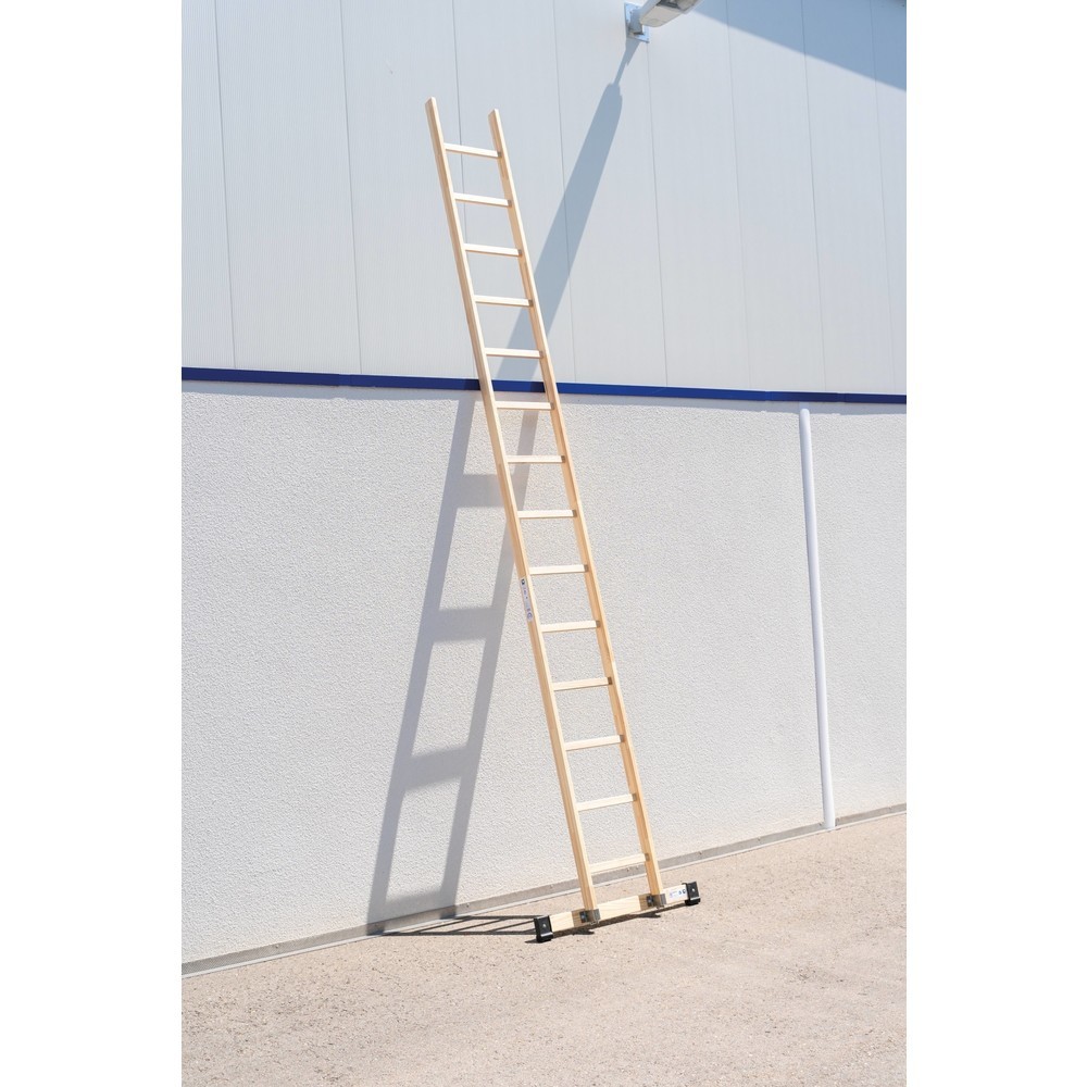 Produktabbildung Nr. 2: Munk Échelle d'appui à barreaux en bois avec traverse ,12 barreaux