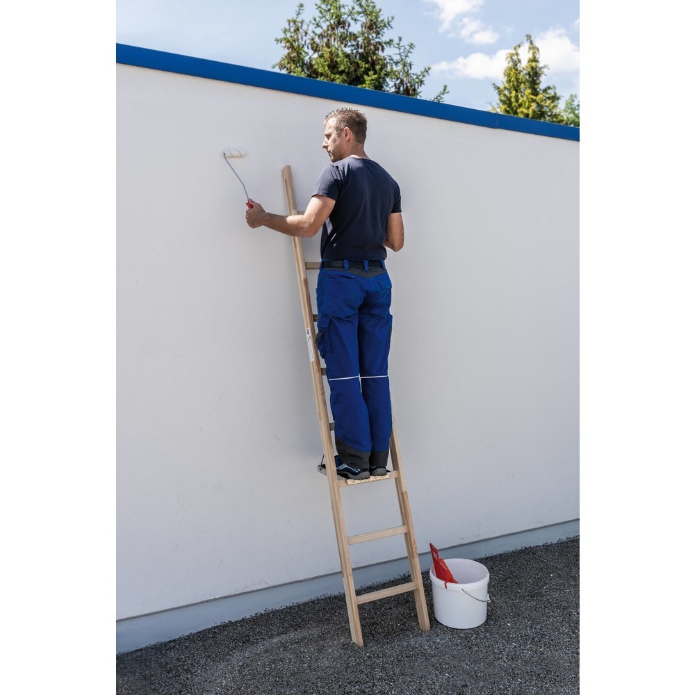 Produktabbildung Nr. 2: Munk Échelle d'appui à barreaux en bois sans traverse ,6 barreaux