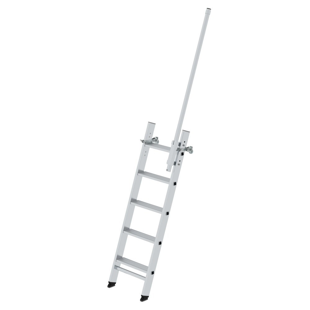 Produktabbildung Nr. 1: Munk Échelle d'appui à marches pour camions 5 marches, y compris kit de montage magnétique à gauche, y compris barre de sortie à droite