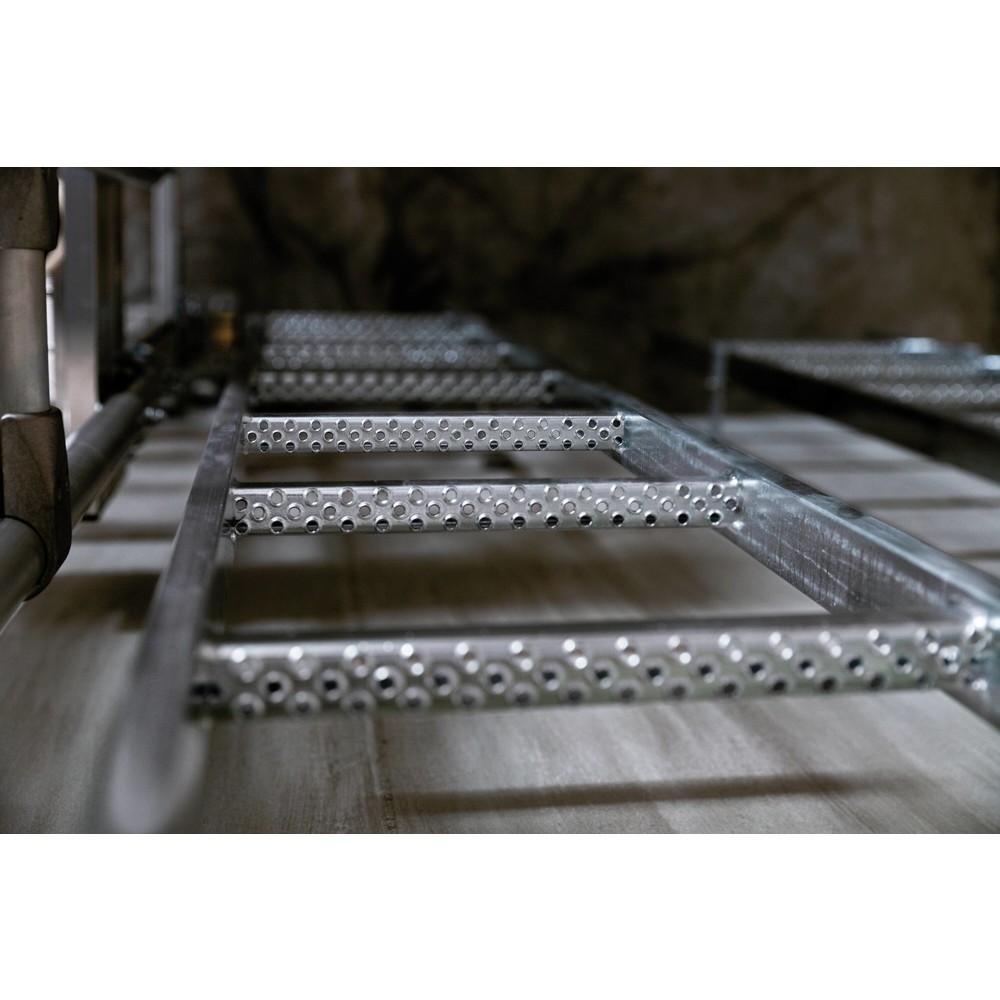 Produktabbildung Nr. 2: Munk Échelle de puits en acier inoxydable V4A, largeur libre 300 mm, 4 barreaux
