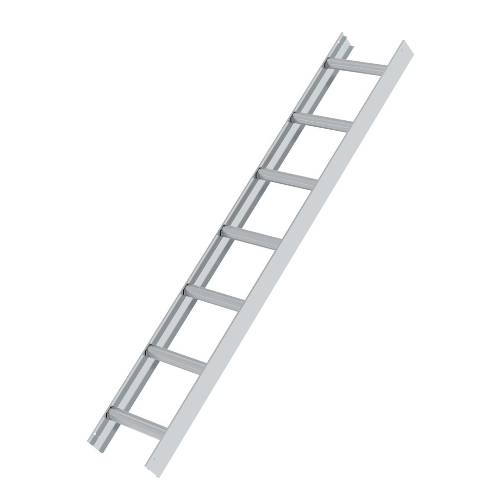 Illustration du produit: Munk Échelle de toit en aluminium naturel 7 barreaux