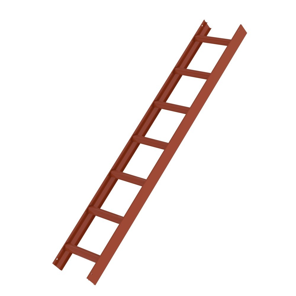 Illustration du produit: Munk Échelle de toit brun-rouge, 7 barreaux