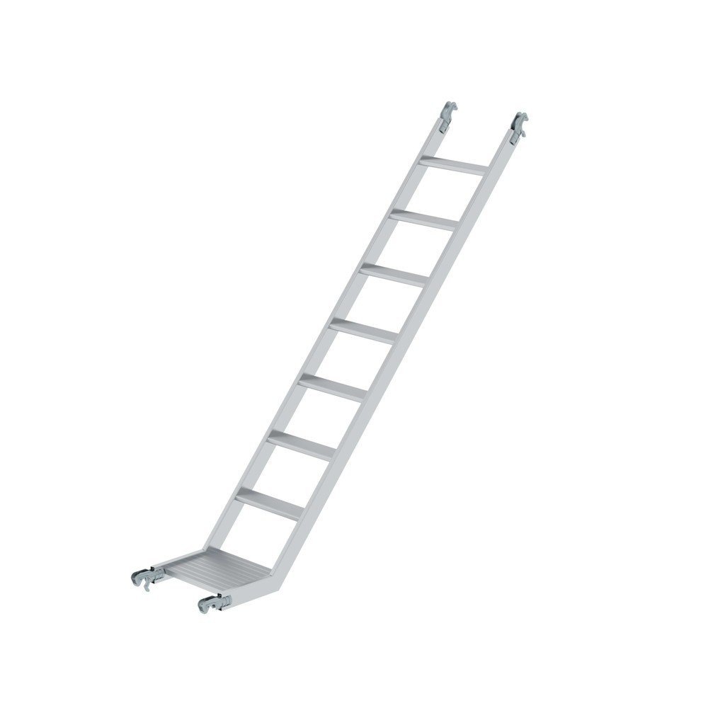 Illustration du produit: Munk Échelle inclinée en bas pour échafaudage à escaliers pour une longueur d'échafaudage de 1,8 m
