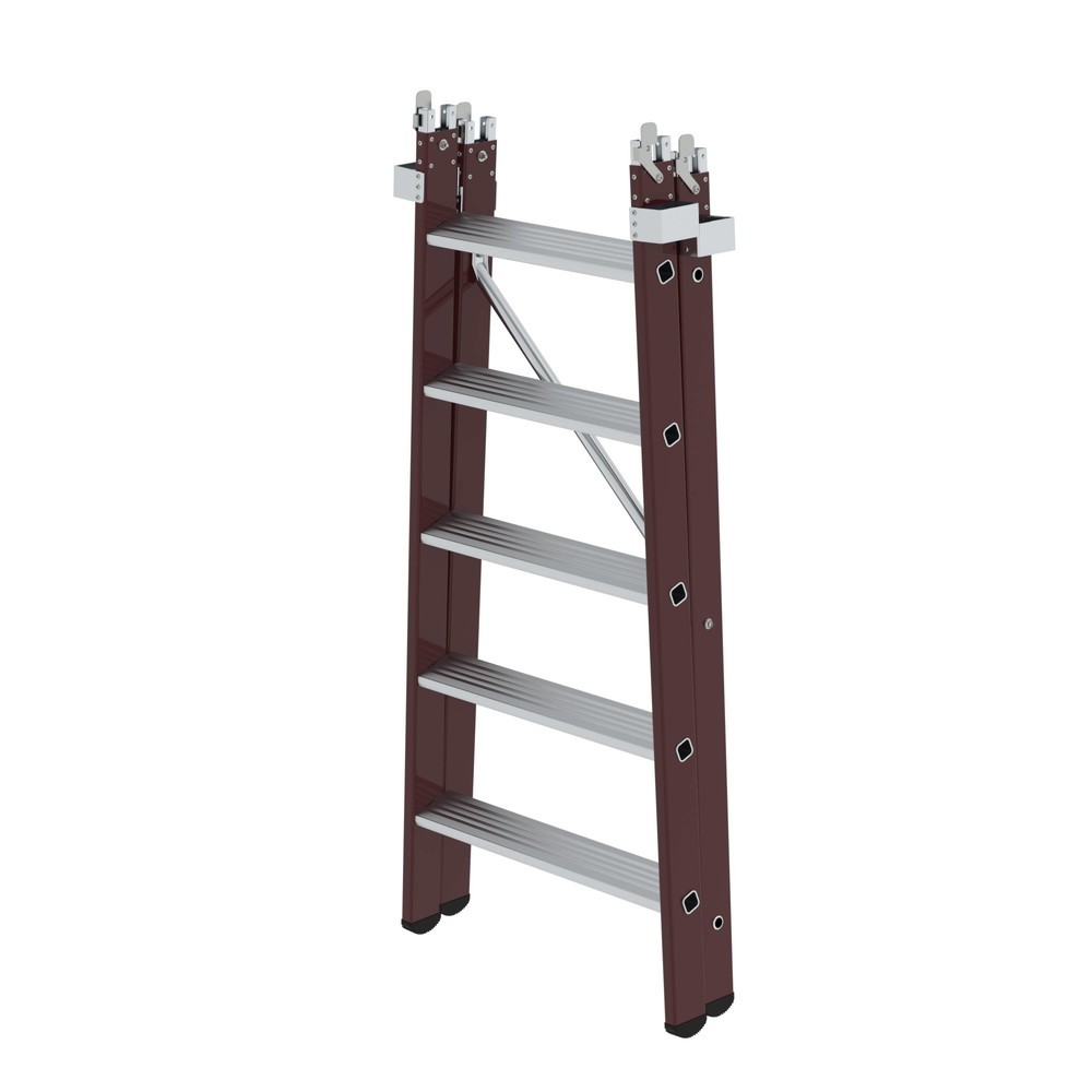 Produktabbildung Nr. 1: Munk Einsteckteil für Plattformleiter steckbar plus 5 Stufen