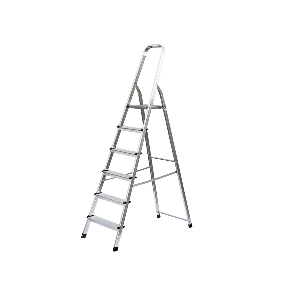 Produktabbildung Nr. 1: Munk Escabeau domestique accessible d'un seul côté, 6 marches