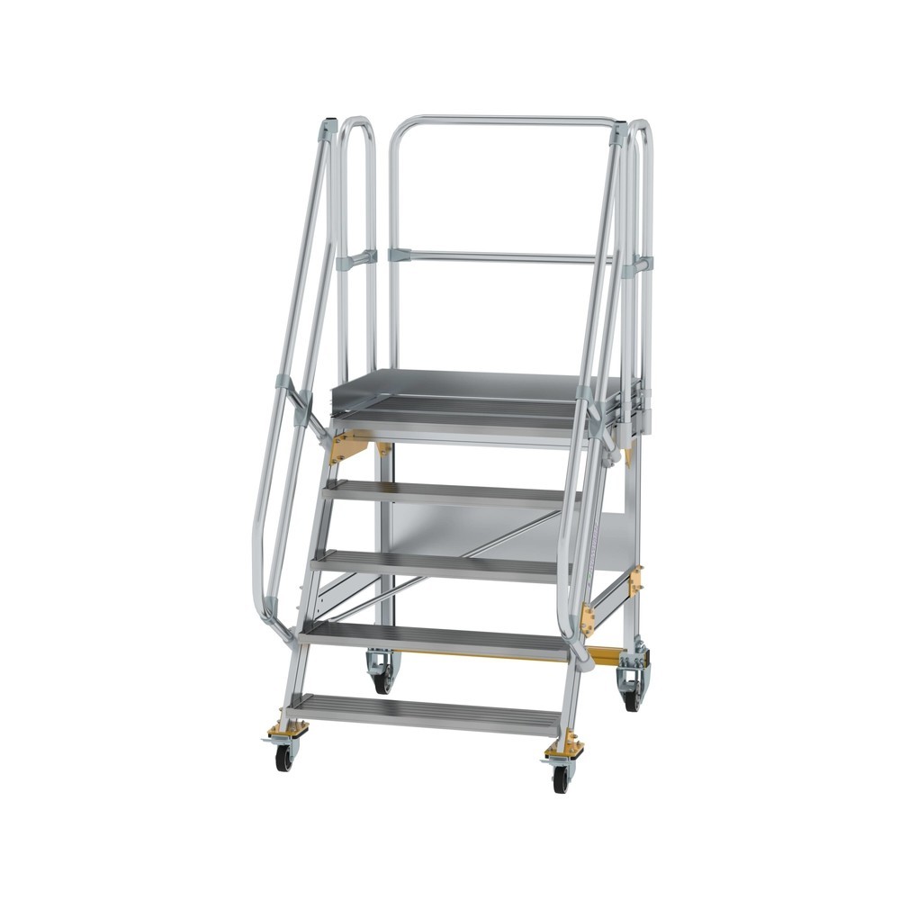 Illustration du produit: Munk Escalier mobile à plate-forme 60° Largeur de marche 1000 mm 5 marches