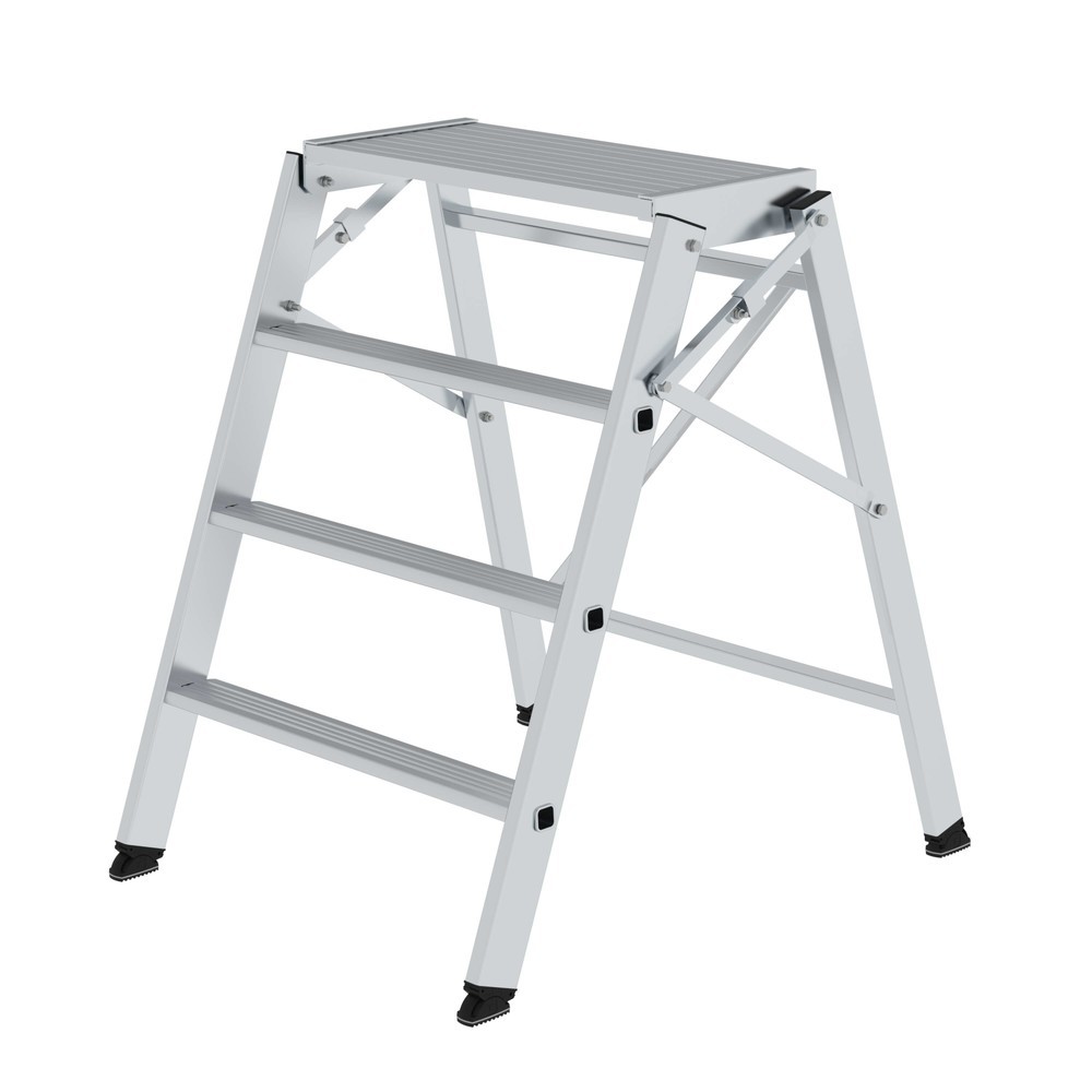 Produktabbildung Nr. 1: Munk Marchepied pliant avec marches accessibles d’un seul côté 3 marches + plate-forme
