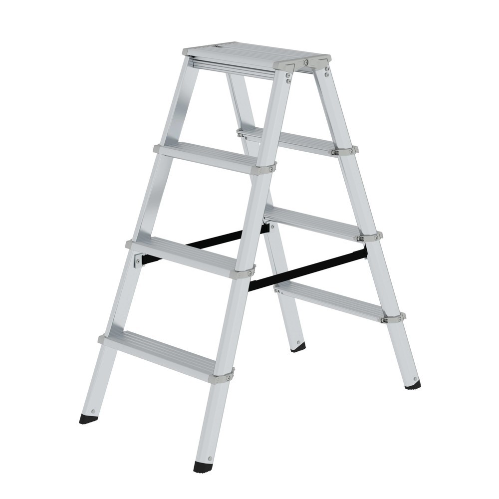 Produktabbildung: Munk ML Stufen-Stehleiter beidseitig begehbar 2x4 Stufen