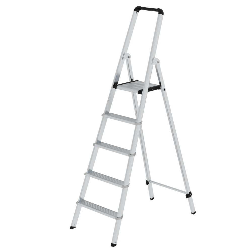 Produktabbildung: Munk ML Stufen-Stehleiter einseitig begehbar 5 Stufen
