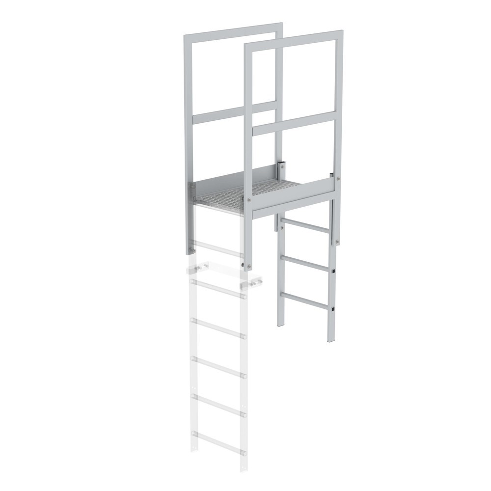 Illustration du produit: Munk Passage d’acrotère Attika aluminium anodisé
