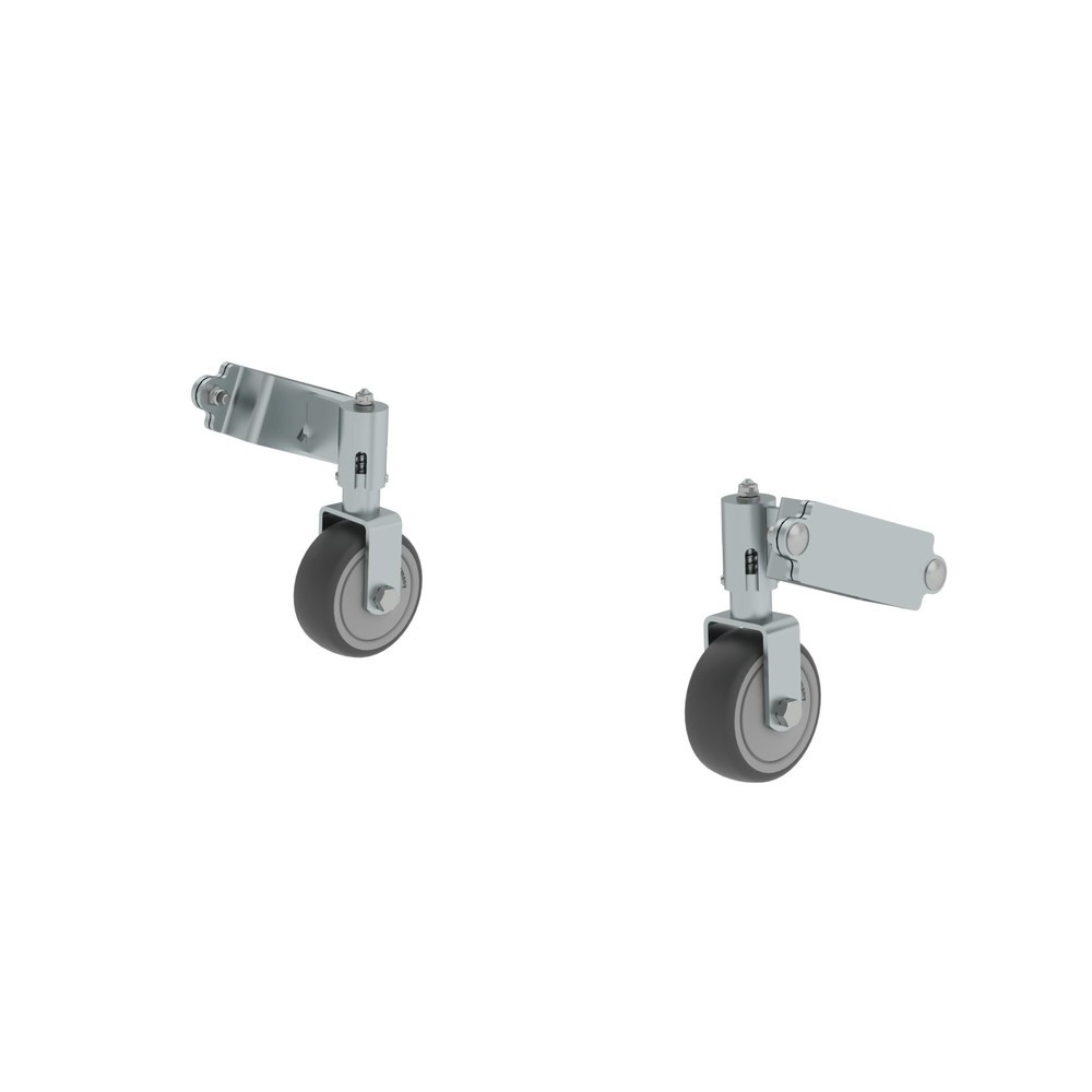 Produktabbildung: Munk Rollen anschraubbar für Holm 73 mm