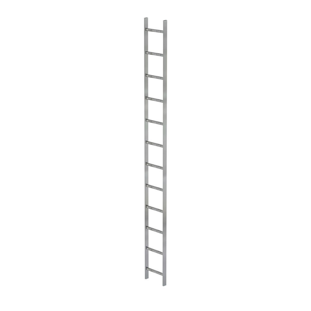 Produktabbildung Nr. 1: Munk Schachtleiter Stahl feuerverzinkt 300mm Lichte Weite 12 Sprossen