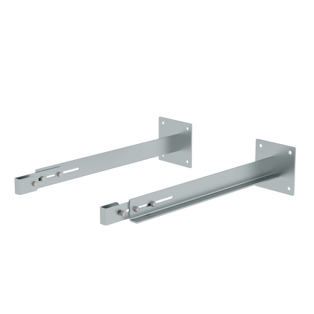 Produktabbildung: Munk Sonderwandhalter, starr 800-900mm, Stahl-verzinkt