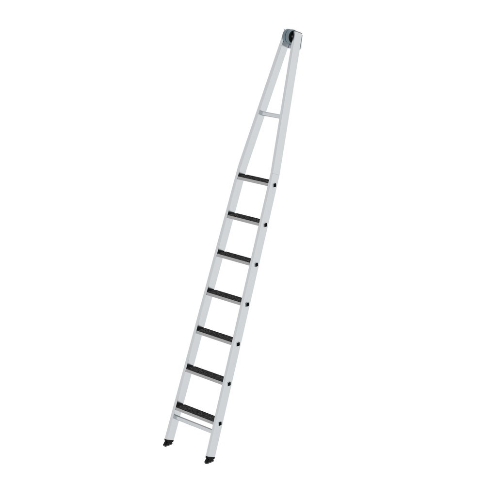 Produktabbildung Nr. 1: Munk Stufen-Glasreinigerleiter Oberteil mit clip-step R13 7 Stufen