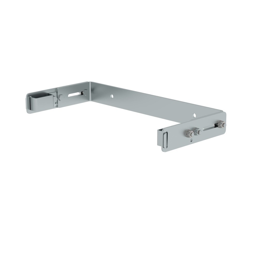 Produktabbildung: Munk Wandhalter U-Bügel, verstellbar 200-275mm, Stahl verzinkt