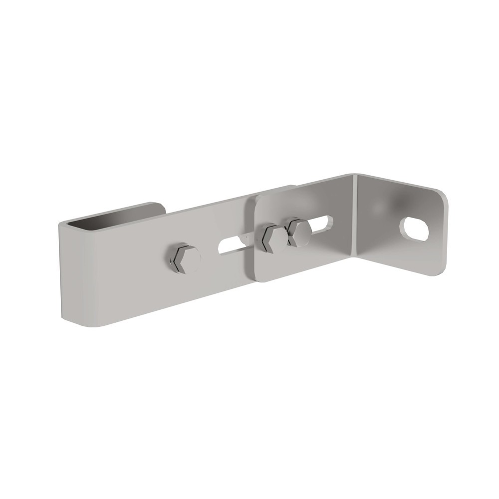 Produktabbildung Nr. 1: Munk Wandhalter, verstellbar 165-205mm, Edelstahl