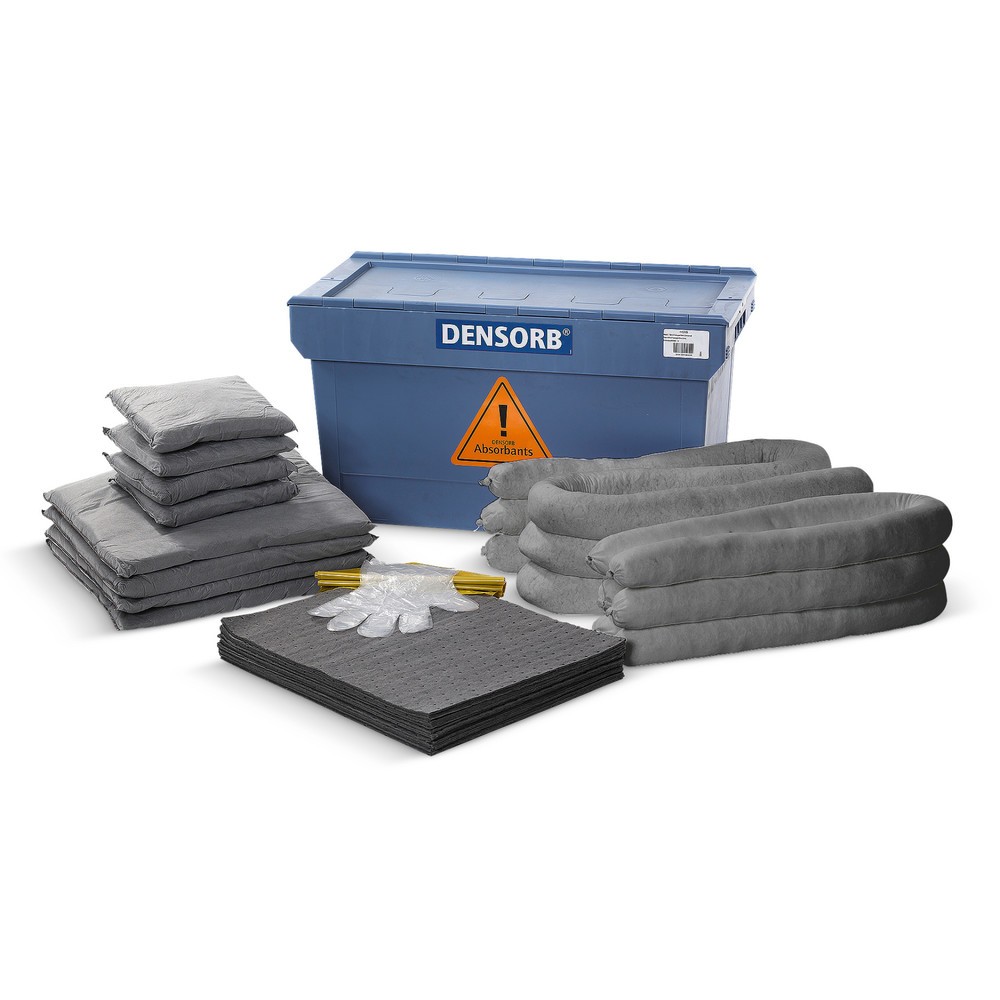 Produktabbildung: Nachfüll-Set für Notfall-Set in Transportbox, Chemikalien, Aufnahmekapazität 85 l