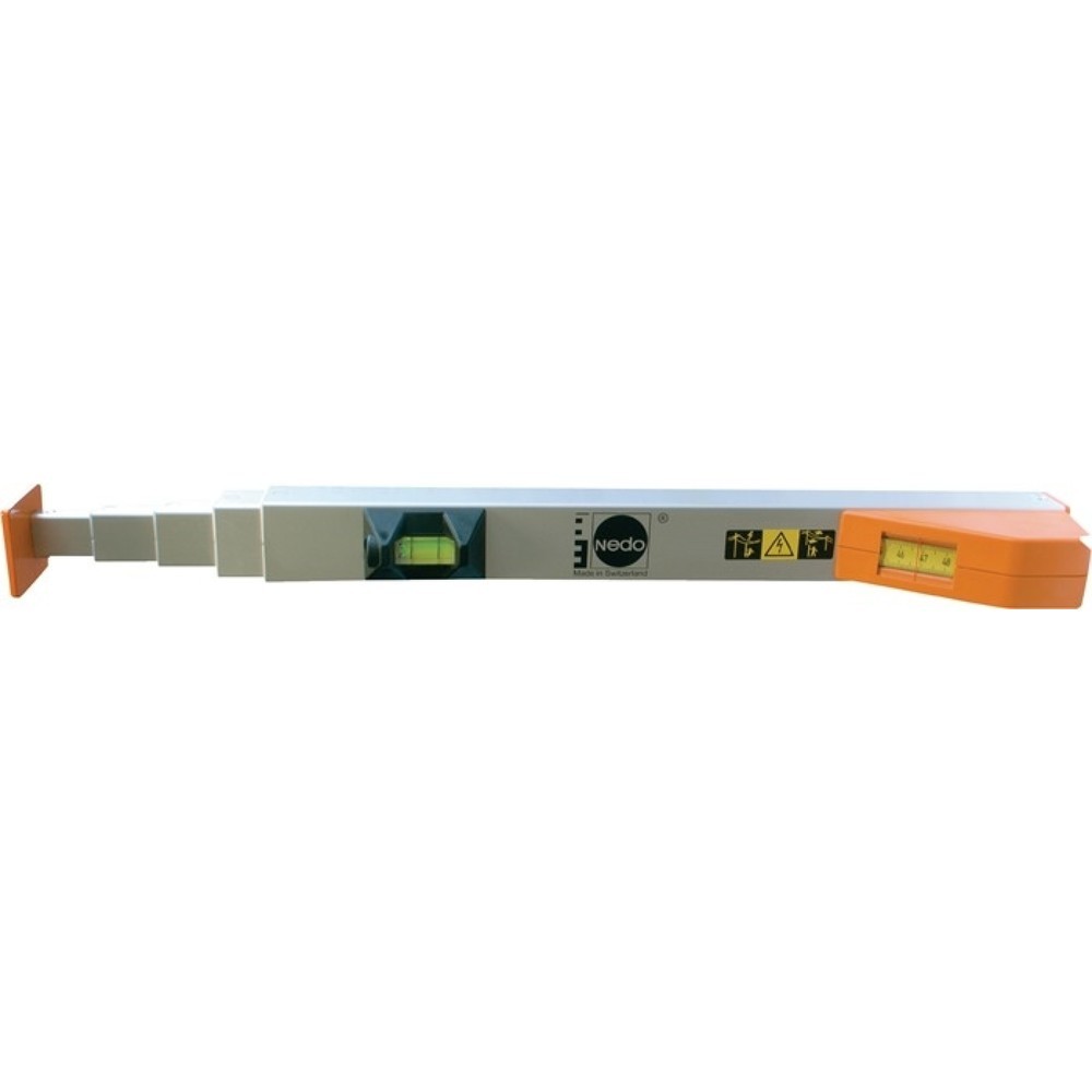 Illustration du produit: NEDO Teleskopmaßstab mEssfix, Länge 0,37 m, Messbereich 0,37 - 1 m, 0,7 kg