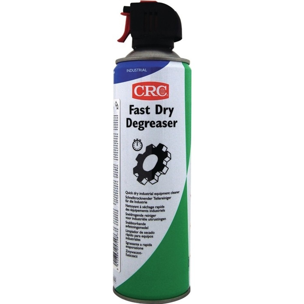 Illustration du produit: Nettoyant universel CRC FAST DRY DEGRAISSER bombe 500 ml