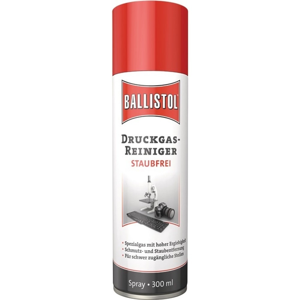 Illustration du produit: Nettoyant à gaz comprimé SANS POUSSIÈRE 300 ml bombe aérosol BALLISTOL