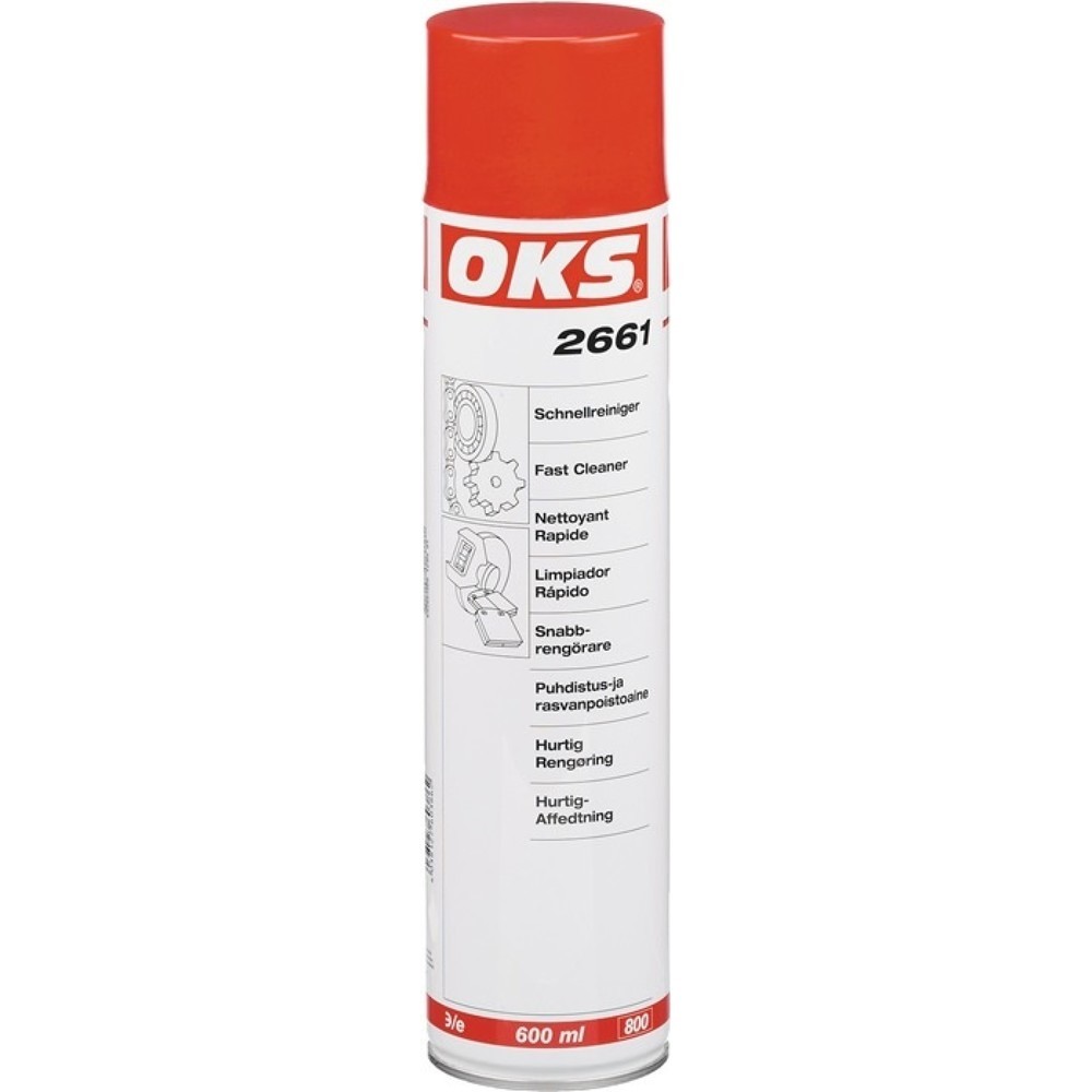 Illustration du produit: Nettoyant rapide 2661 600 ml bombe aérosol OKS