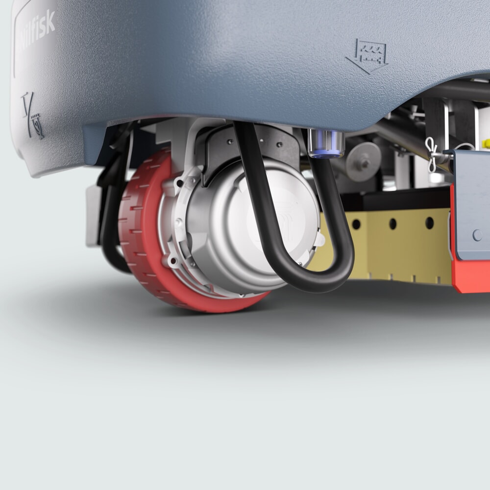 N° de l'image du produit 4 : autolaveuse à conducteur porté Nilfisk® SC 4000 710 C, avec brosse rotative