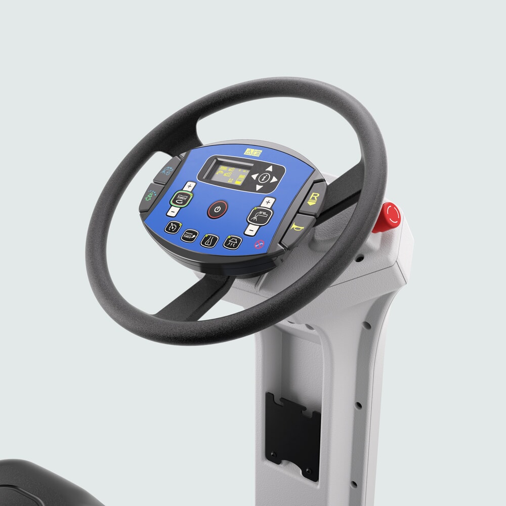 N° de l'image du produit 6 : autolaveuse à conducteur porté Nilfisk® SC 4000 710 C, avec brosse rotative