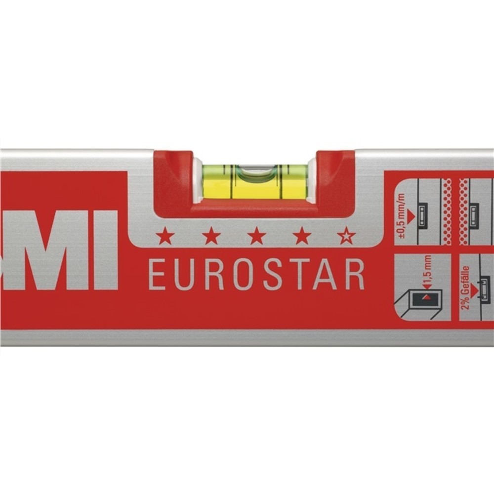 Produktabbildung Nr. 2: Niveau à bulles EUROSTAR 690 E 30 cm aluminium argent ± 0,5 mm/m BMI