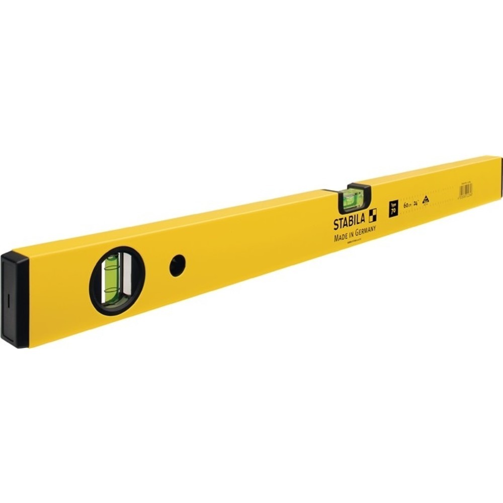 Illustration du produit: Niveau à bulles 70 30 cm aluminium jaune ± 0,5 mm/m STABILA