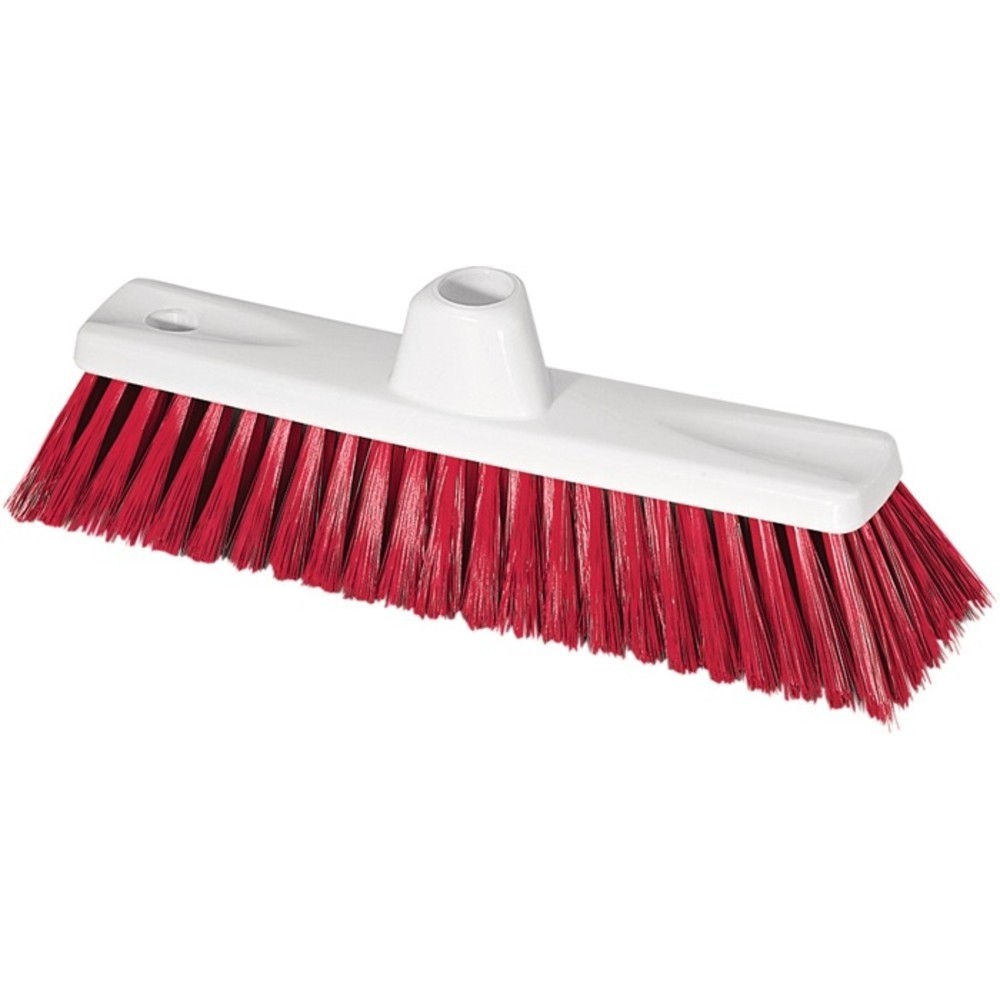 Produktabbildung Nr. 2: NÖLLE HACCP-Besen L.300mm Borstenstärke 0,25mm rot