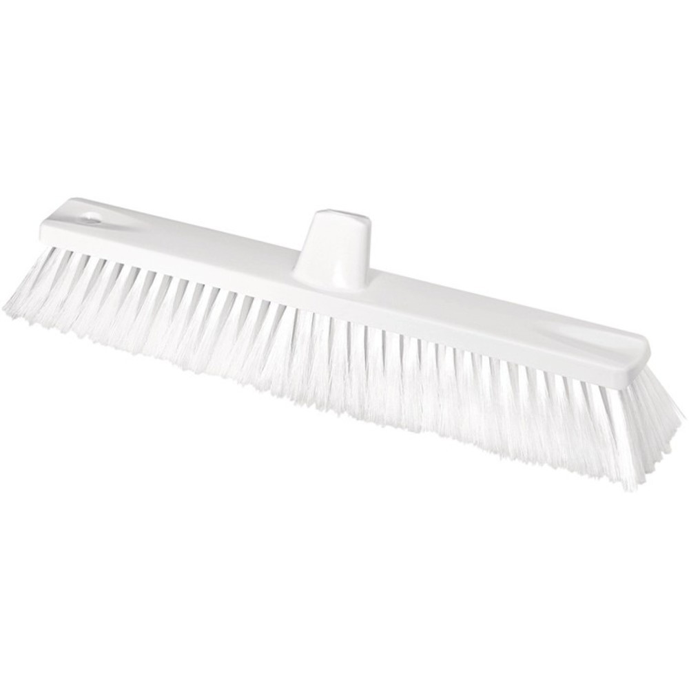 Produktabbildung: NÖLLE HACCP-Besen L.450mm Borstenstärke 0,50mm weiss