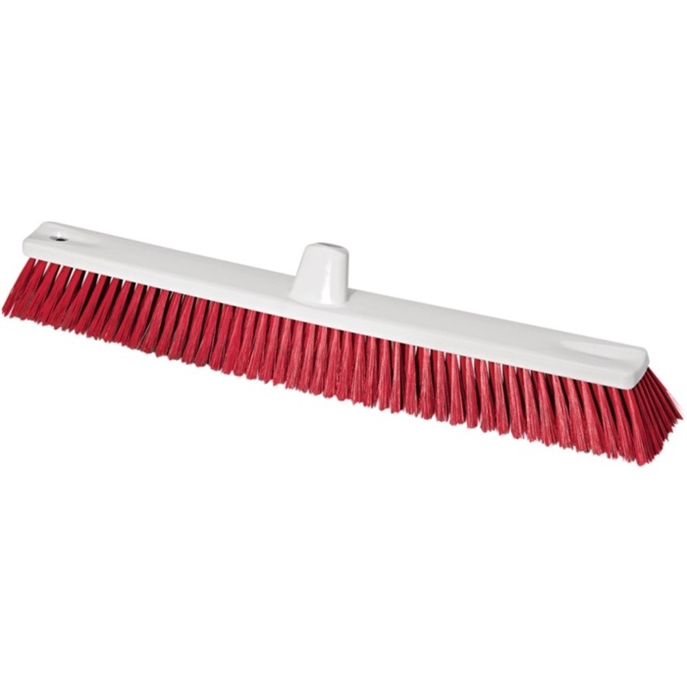 Produktabbildung Nr. 2: NÖLLE HACCP-Besen L.600mm Borstenstärke 0,50mm rot