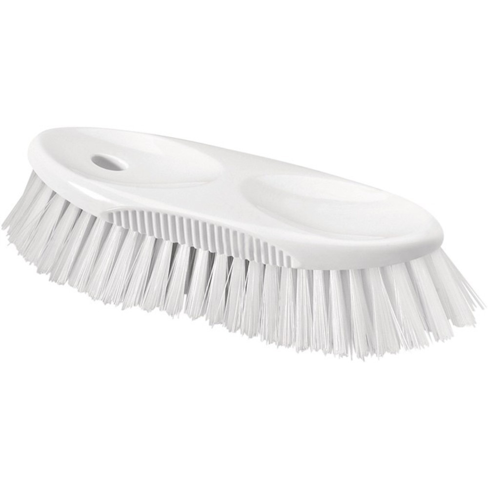 Produktabbildung: NÖLLE HACCP-Kannenbürste L.190mm Borstenstärke 0,50mm weiss