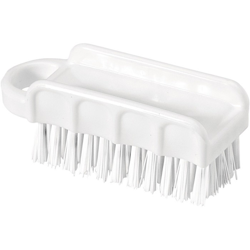 Produktabbildung: NÖLLE HACCP-Nagelbürste L.155mm Borstenstärke 0,50mm rot