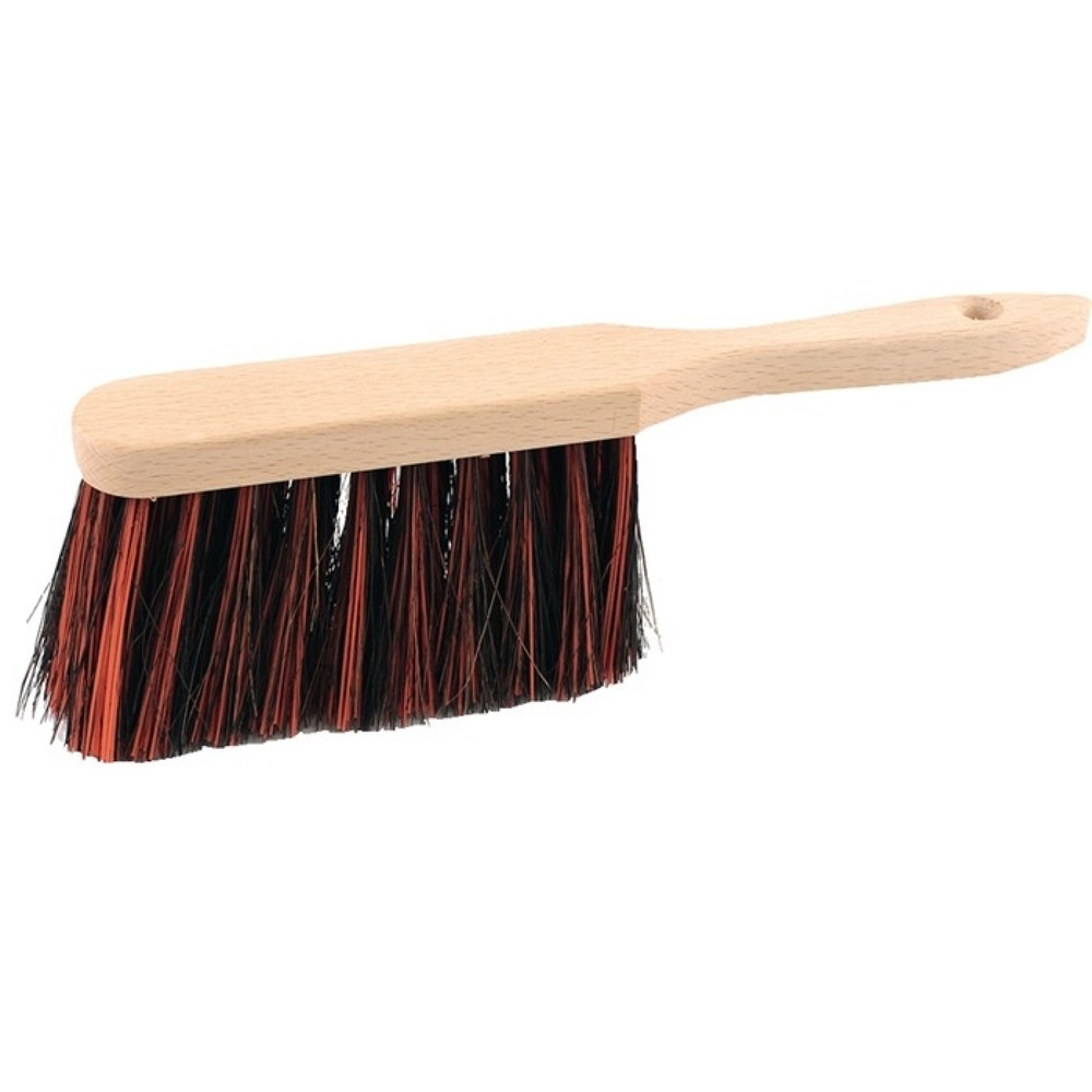Produktabbildung: SOREX Handfeger Arenga/Elaston L.280mm m.Holzrücken ext.voll bestückt
