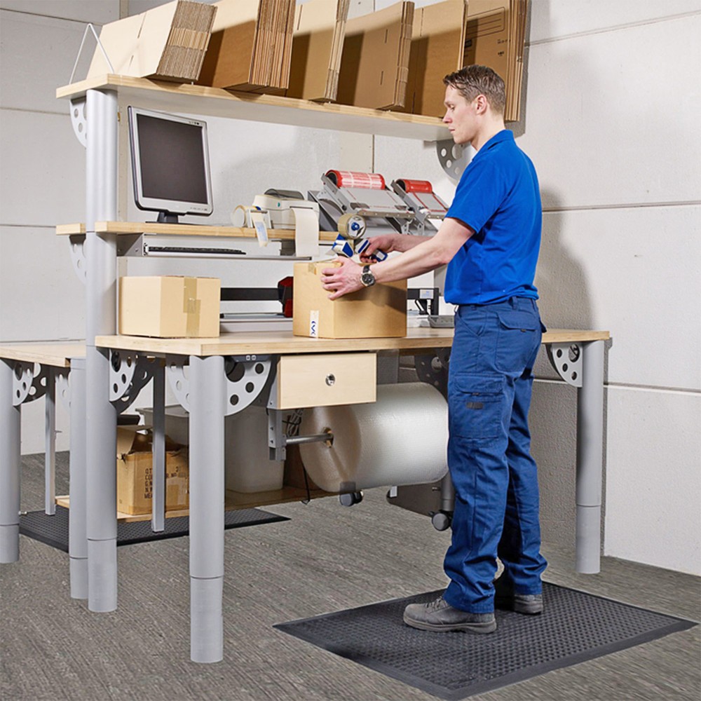 Produktabbildung Nr. 6: NoTrax Anti-Ermüdungsmatte, abriebfest, genoppt, BxL 600 x 900 mm